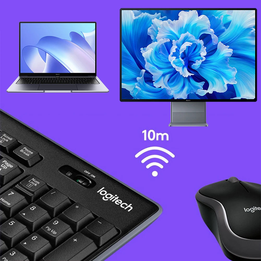 Wireless Keyboard Mouse Set