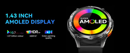 1.43 HD Screen Bluetooth Call Smart Watch