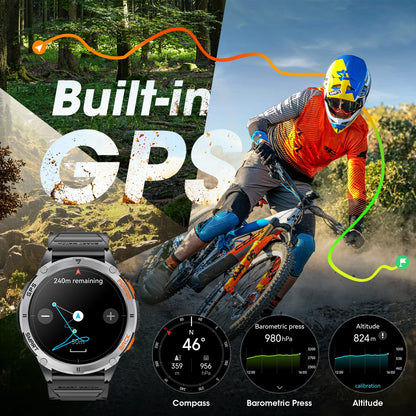 1.43 HD Screen Bluetooth Call Smart Watch