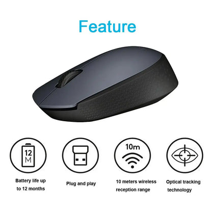 2.4GHz Wireless Mouse Button two-way wheel Mouse