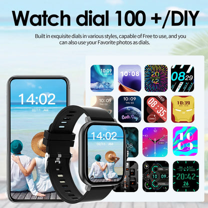 Fashion Bluetooth Call Touch Screen Smartwatch