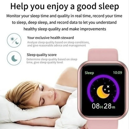 Multifunctional Bluetooth Connected Phone Music Smart Watch