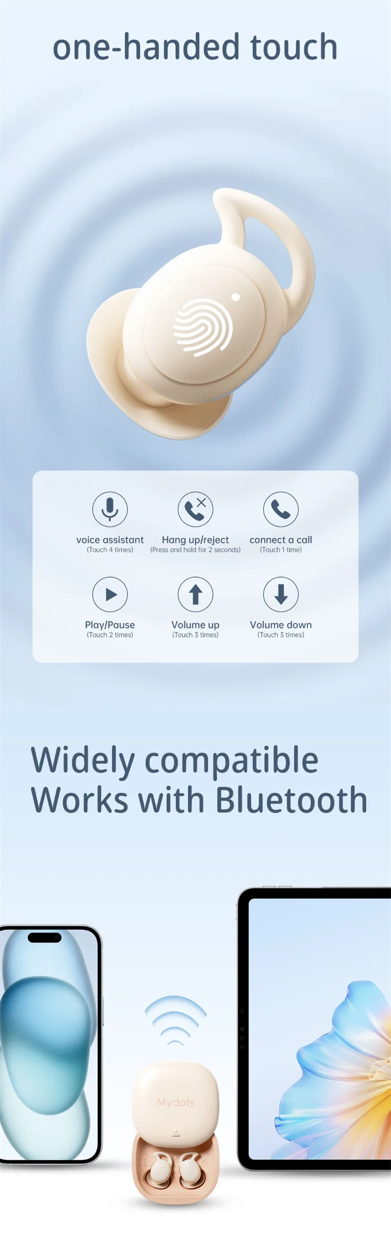 Wireless Mini Sleep Bluetooth Earbuds