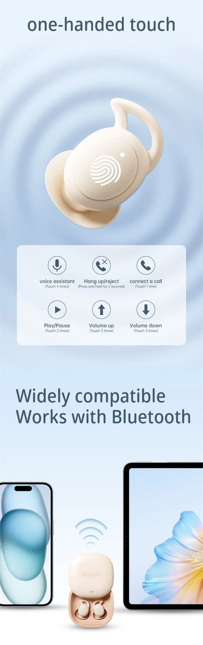 Wireless Mini Sleep Bluetooth Earbuds
