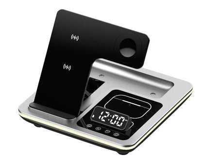 5 in 1 Portable Wireless Fast Charger Dock Station