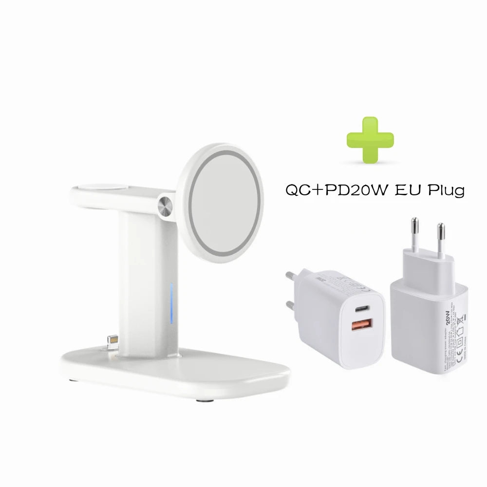 3 in 1 Mag-safe Fast Charger Stand