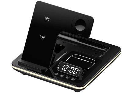 5 in 1 Portable Wireless Fast Charger Dock Station