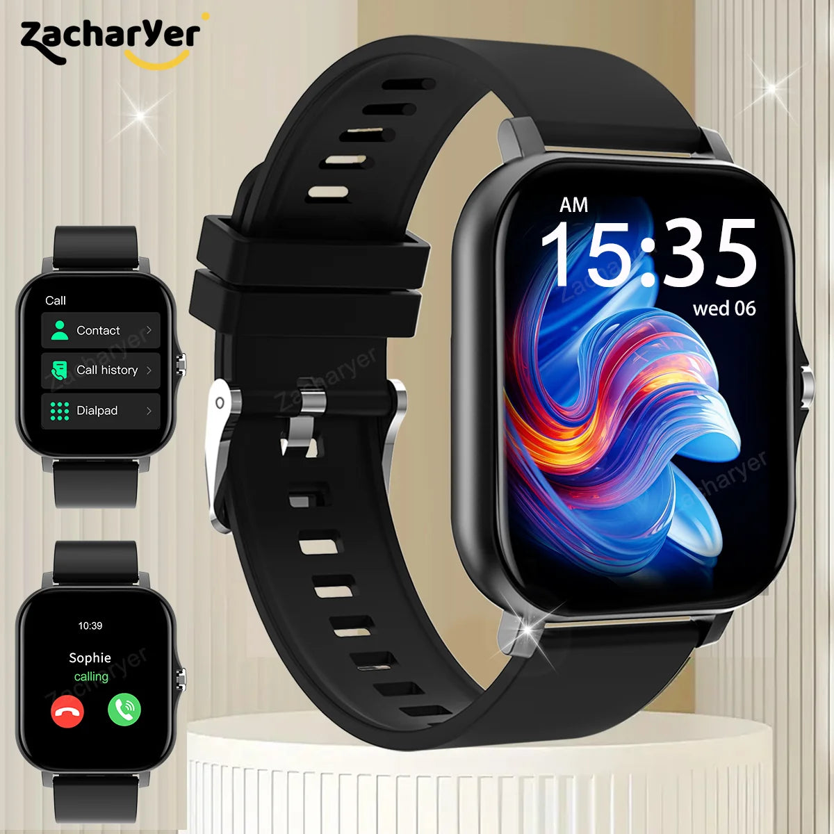 Fashion Bluetooth Call Touch Screen Smartwatch