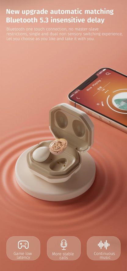 Invisible Wireless Mini Bluetooth Headset