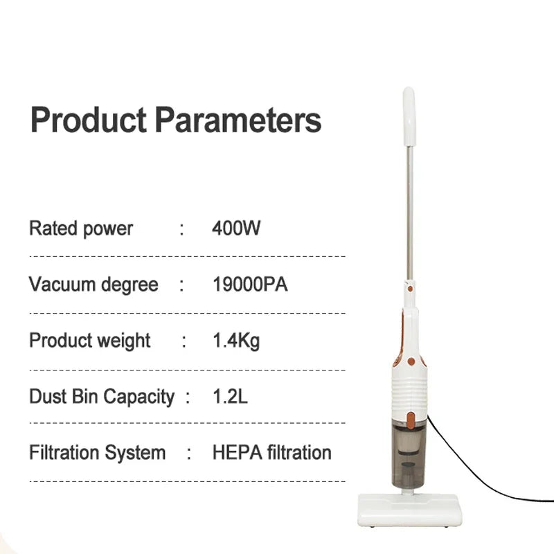 400W High Power Vacuum Cleaner Brushless