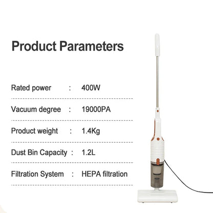 400W High Power Vacuum Cleaner Brushless