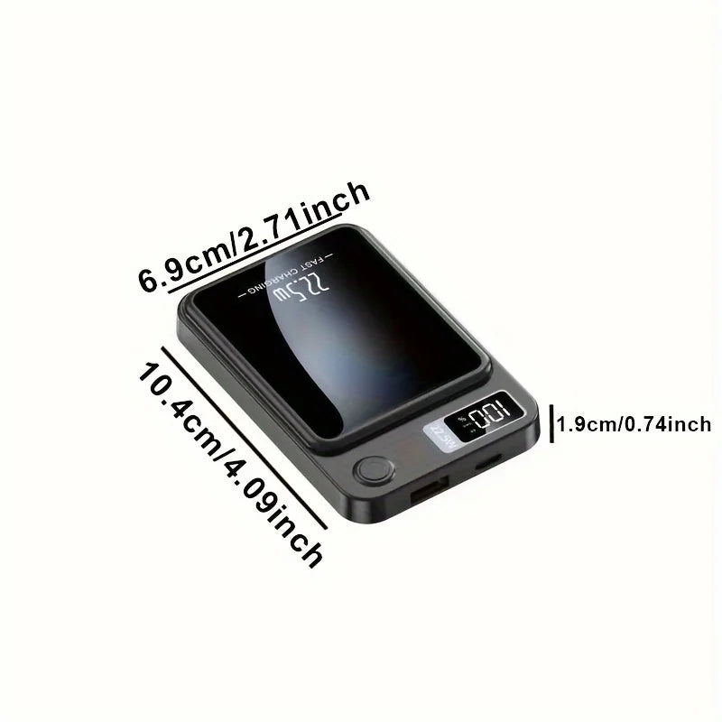 10000 MAH Magnetic Wireless Mobile Power Bank