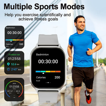 Wireless calling/dial, Multi-Sport Mode Smart watch