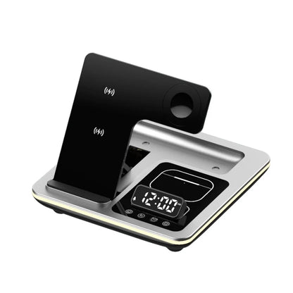 5 in 1 Portable Wireless Fast Charger Dock Station