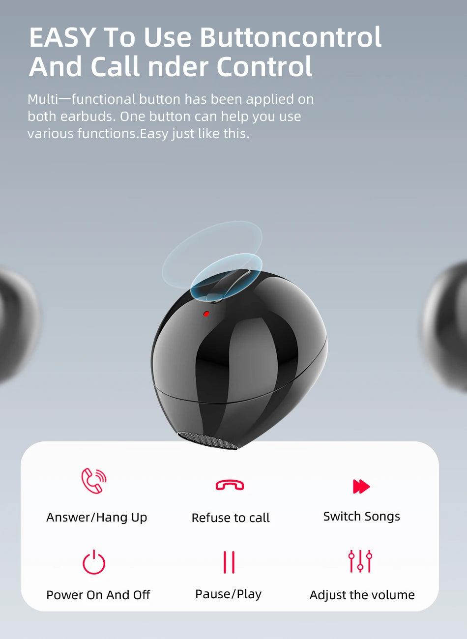 Smallest Invisible Earbuds Wireless Ear Buds