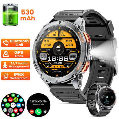 1.43 HD Screen Bluetooth Call Smart Watch