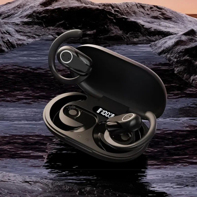 360° Stereo 60Hours Playtime Bluetooth 5.4 TWS Headset
