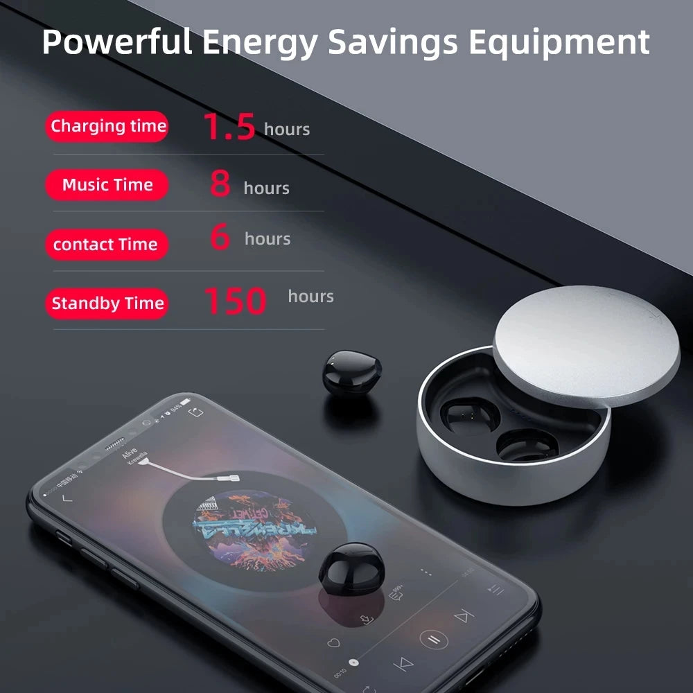 Smallest Invisible Earbuds Wireless Ear Buds
