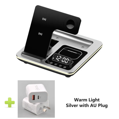 5 in 1 Portable Wireless Fast Charger Dock Station