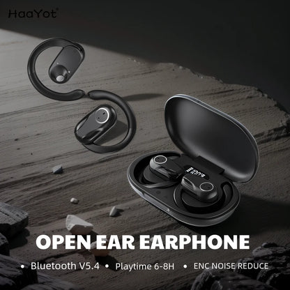 360° Stereo 60Hours Playtime Bluetooth 5.4 TWS Headset